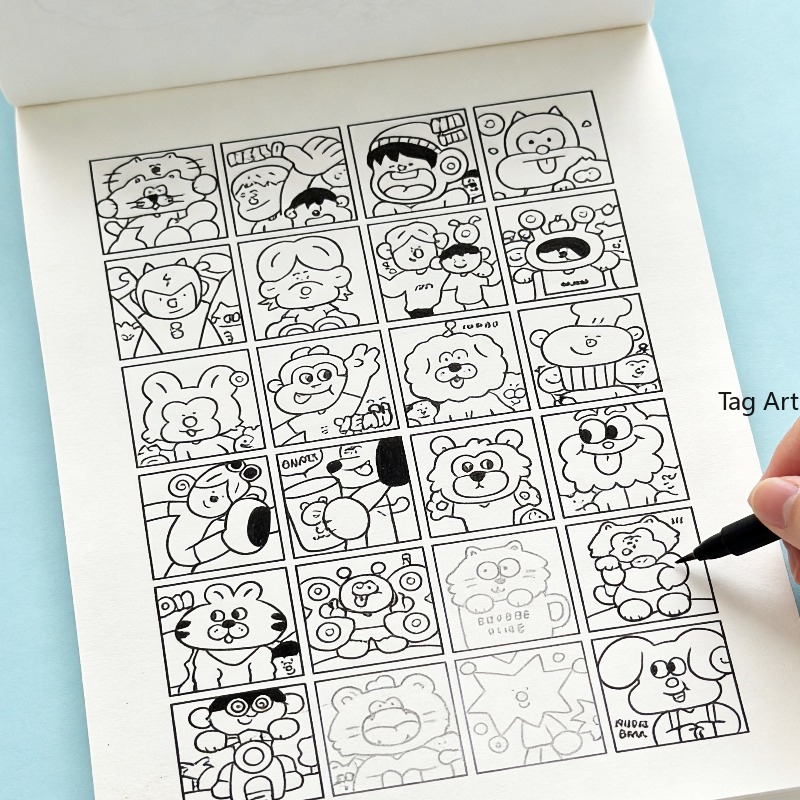 Food Snacks Coloring Book - Livre d'images pour soulager l'anxiété, album