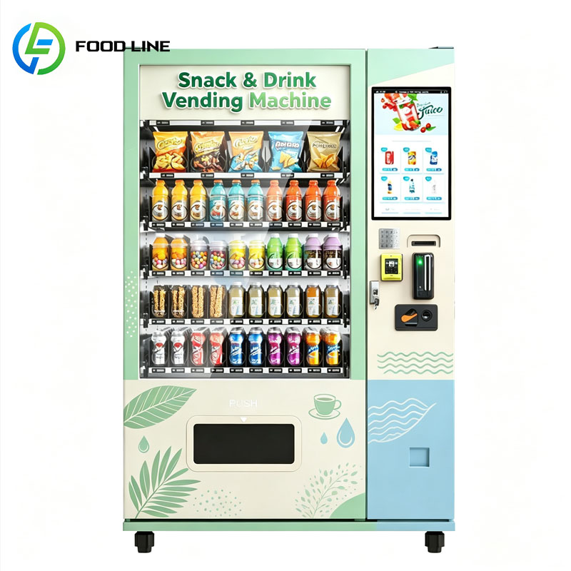 Food Snacks Vending Machine - Distributeur automatique de snacks intelligent, distributeur