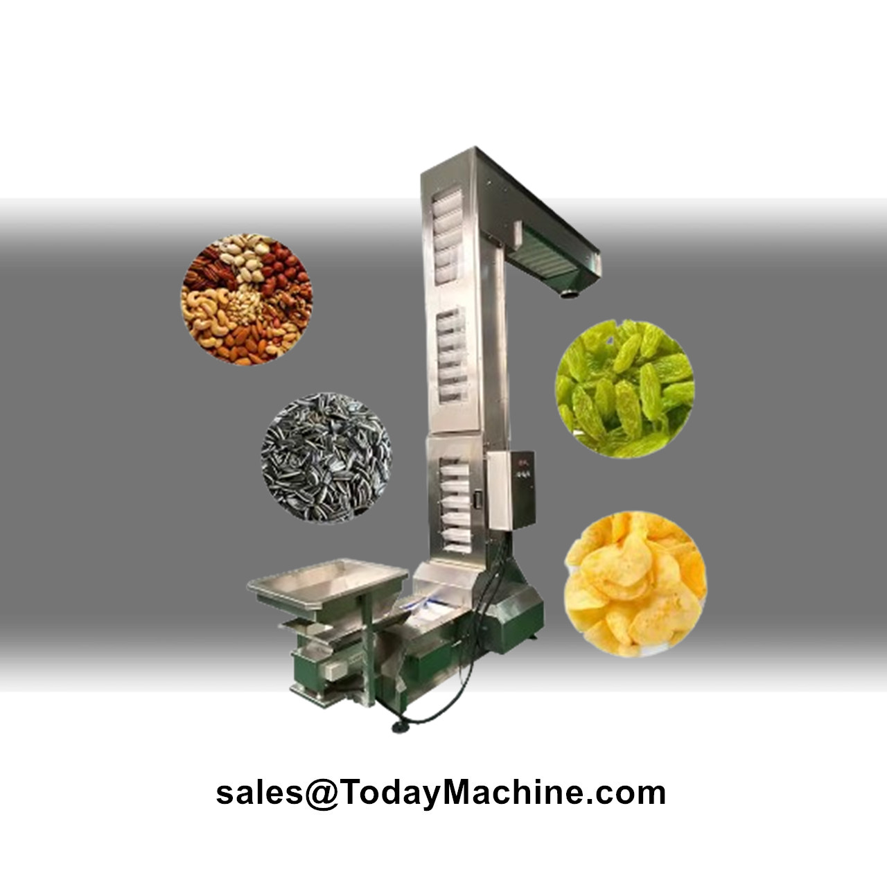Food Z - Convoyeur à godets en acier inoxydable