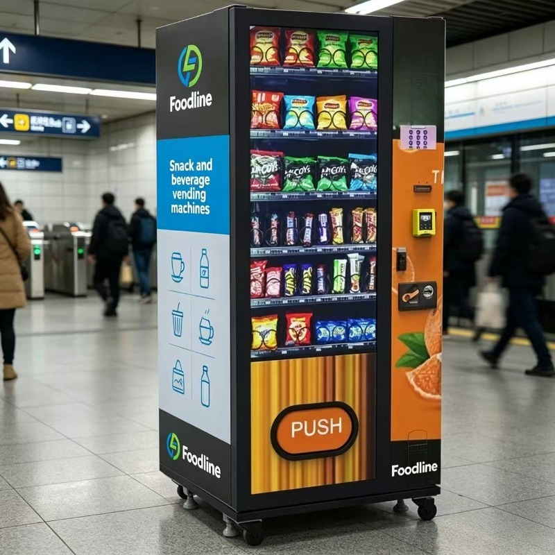 Food Snacks Vending Machine - Distributeurs automatiques de boissons et de