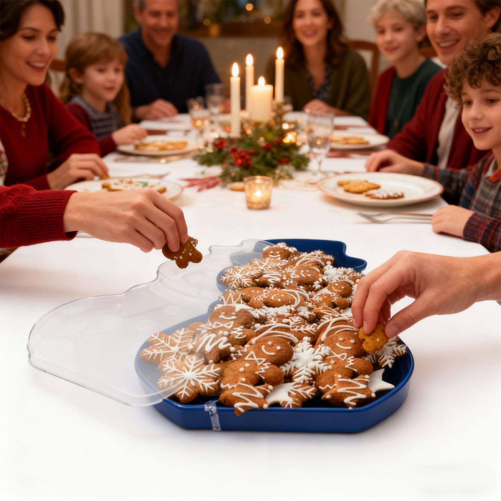 Food Platter Snacks - Plateau de collation de noël, organisateur