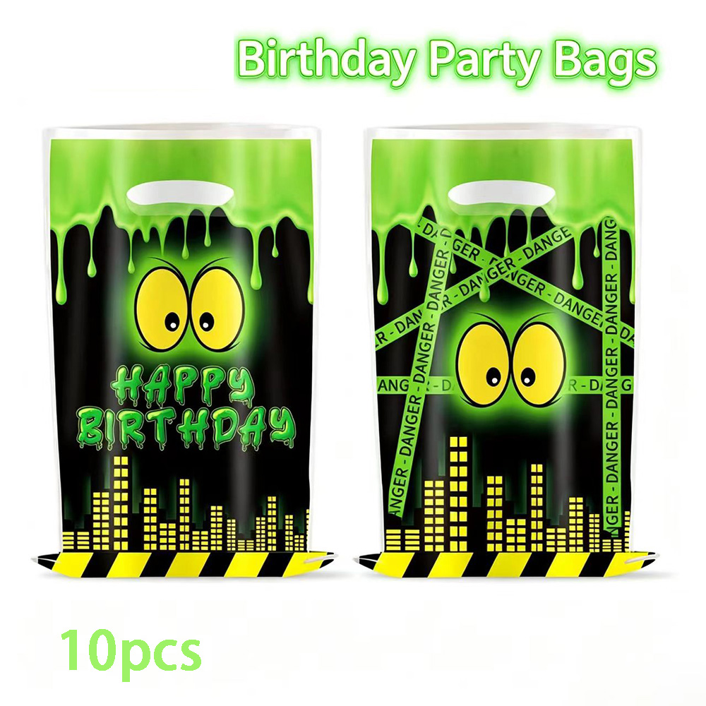 Food City Snacks - Sacs cadeaux en plastique pour anniversaire