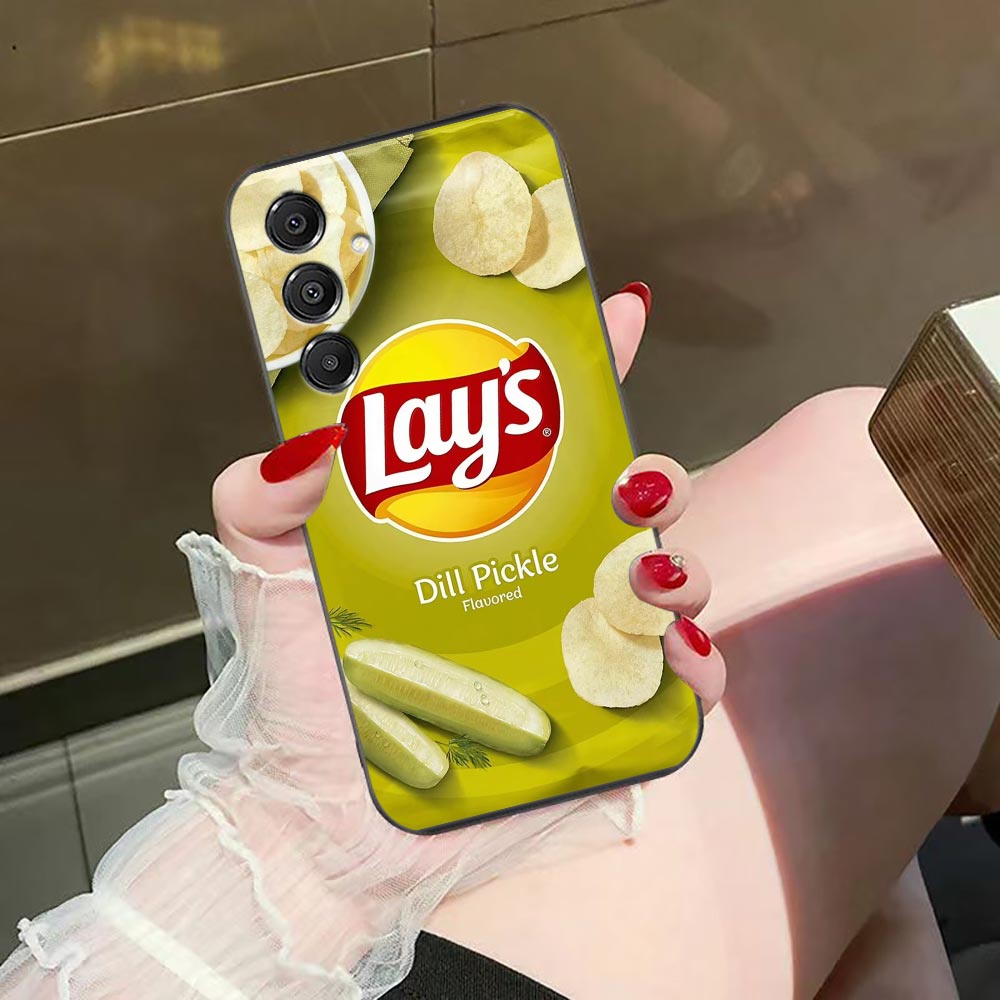 Food Snacks Quotes - Coque de téléphone pour Samsung A14