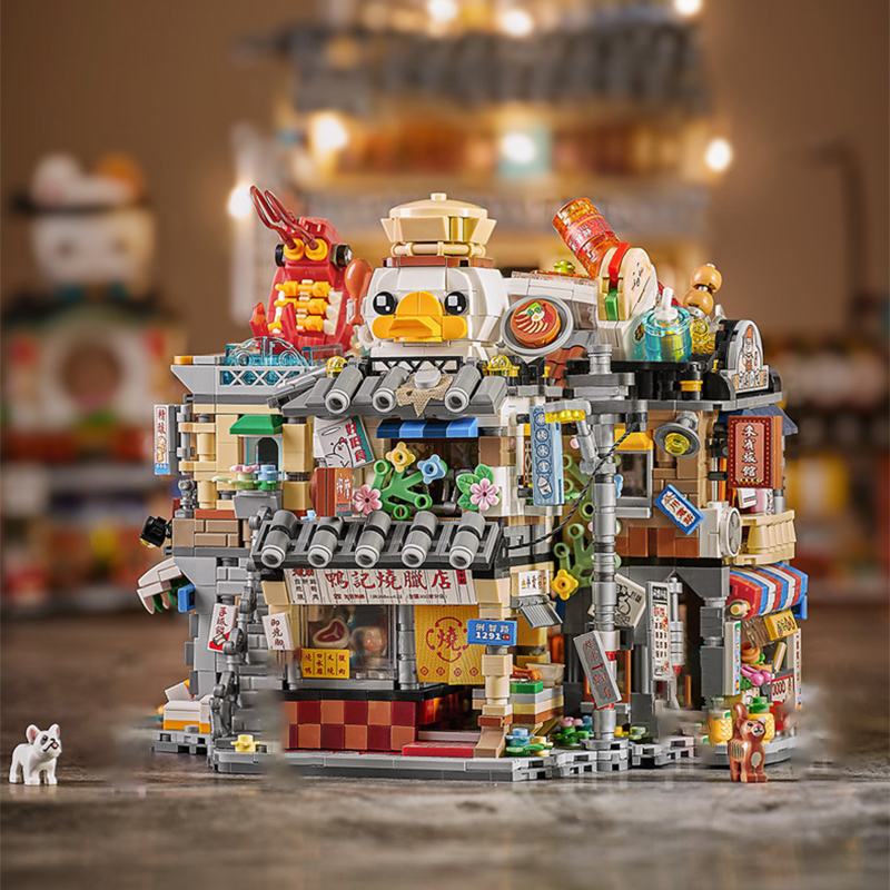 Food City Snacks - Ville HongKong rétro cour de nourriture