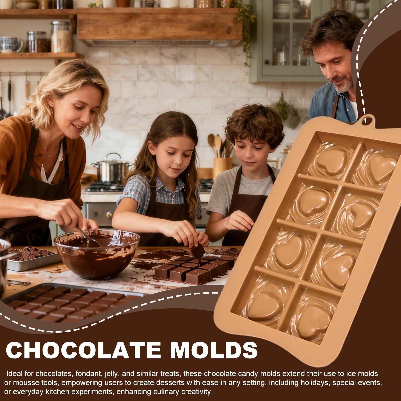 Food Protein Snacks - Moules à barres chocolatées en silicone