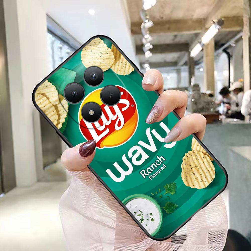 Food Snacks Quotes - Coque de téléphone pour Xiaomi Redmi