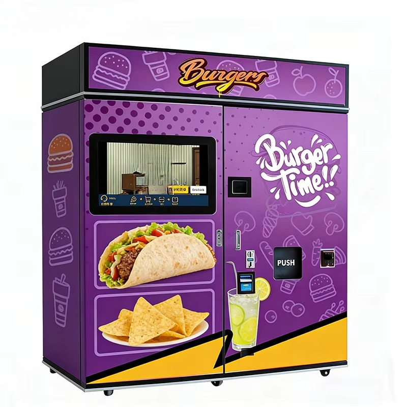 Food Snacks Vending Machine - Distributeur automatique de restauration rapide personnalisé,