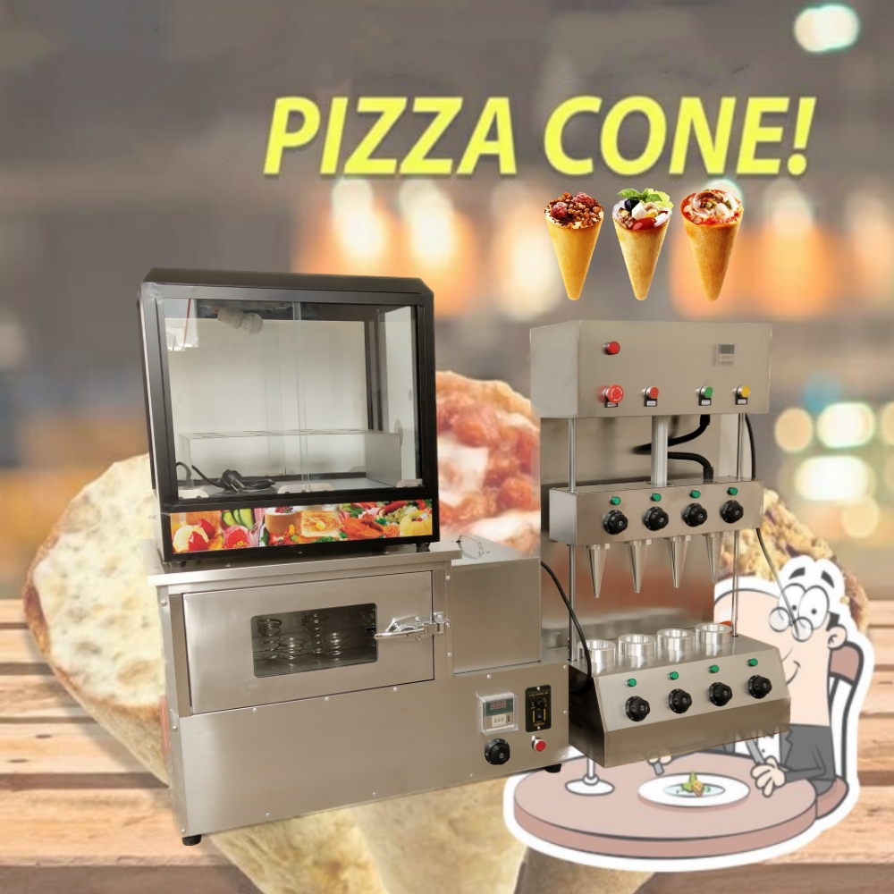 Food Snacks Healthy - Machine à cônes à pizza populaire