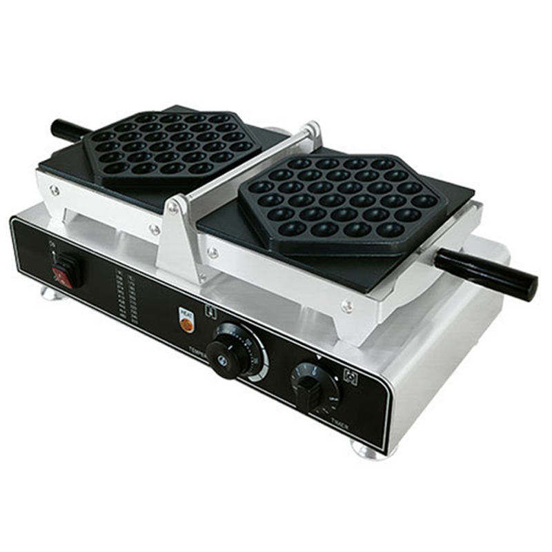 Snacks Food Stall - Gaufrier Commercial 1500W, Hong Kong, bulle