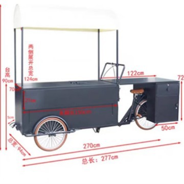 Snacks Food Stall - Chariot de collation Mobile personnalisable, voiture