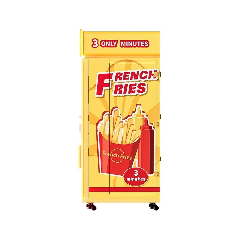 Snacks Food Stall - Distributeur automatique de frites, équipement de