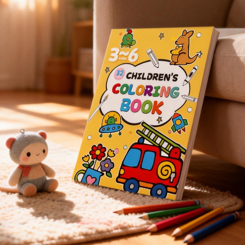 Food Snacks Coloring Book - Livre de coloriage pour enfants, avec