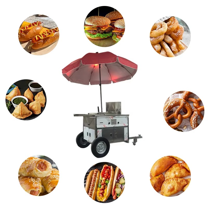 Chariot de vente ambulante com - Snacks Food Stall avis et prix