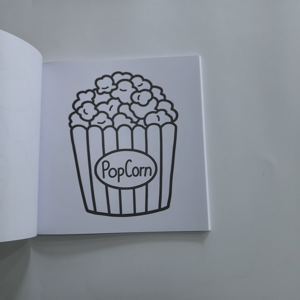 Livre de coloriage pour adulte - Food Snacks Coloring Book avis et prix