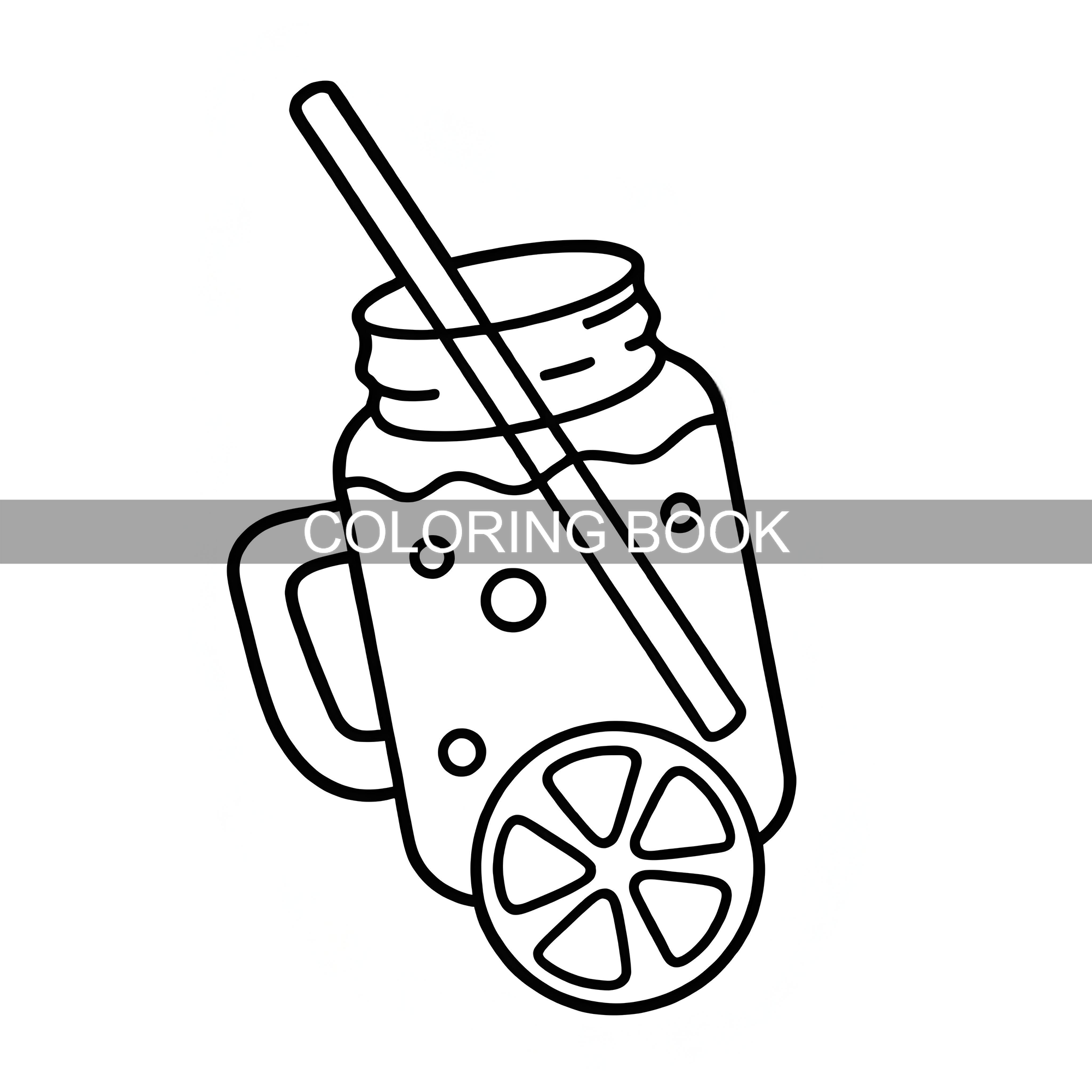 Livre de coloriage de friandis - Food Snacks Coloring Book avis et prix
