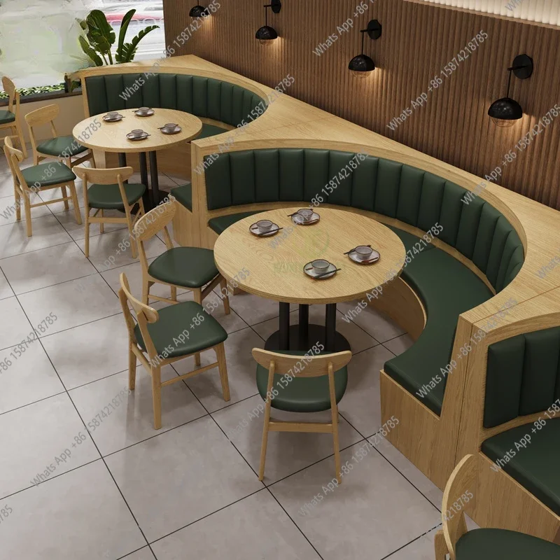 Tables et chaises en bois mass - Food City Snacks avis et prix