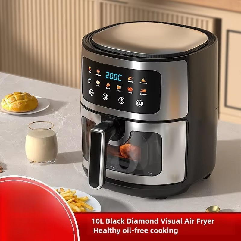 Friteuse à Air noire 10L, rapi - Food Snacks Healthy avis et prix