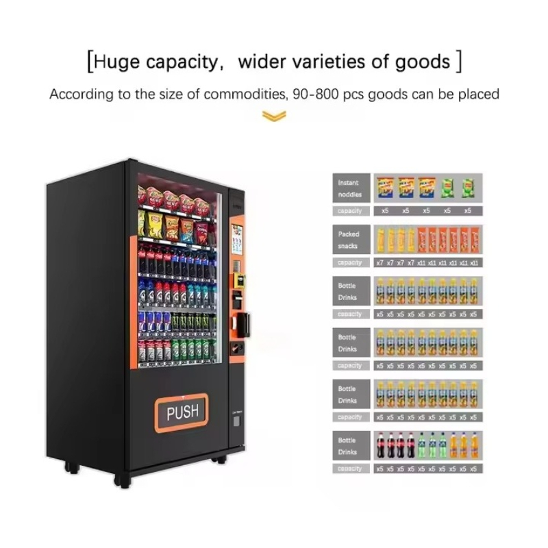 Distributeur automatique intel - Food Snacks Vending Machine avis et prix