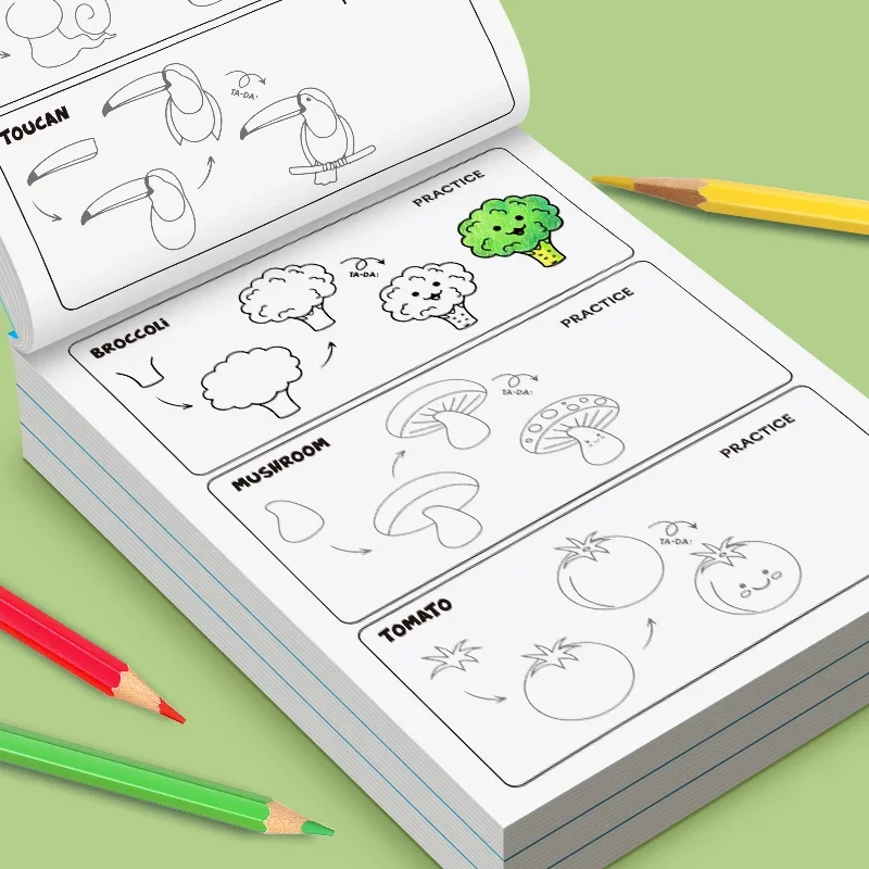 Cahier d'activités de dessin e - Food Snacks Coloring Book avis et prix