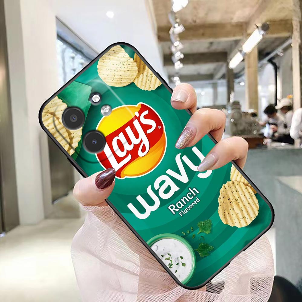 Coque de téléphone L-Lay'S Sna - Food Snacks Quotes avis et prix