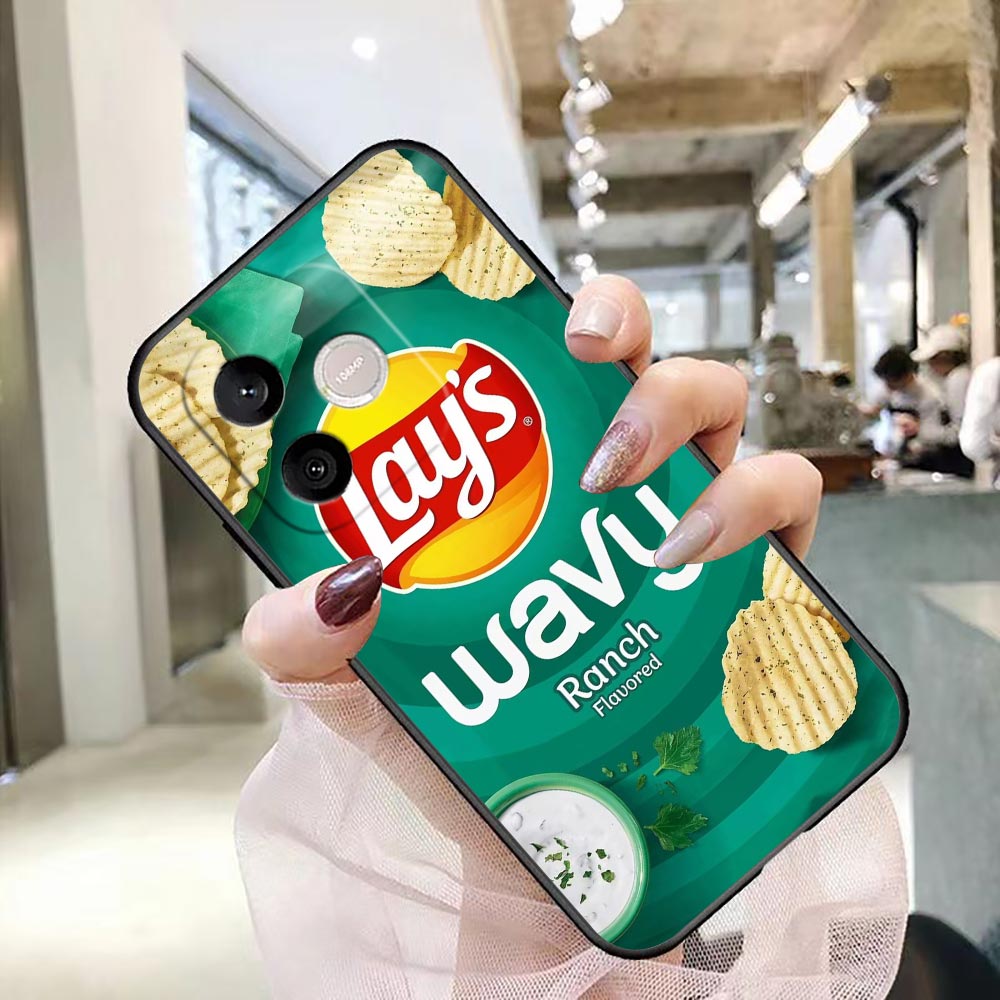 Coque de téléphone L-Lay'S Sna - Food Snacks Quotes avis et prix