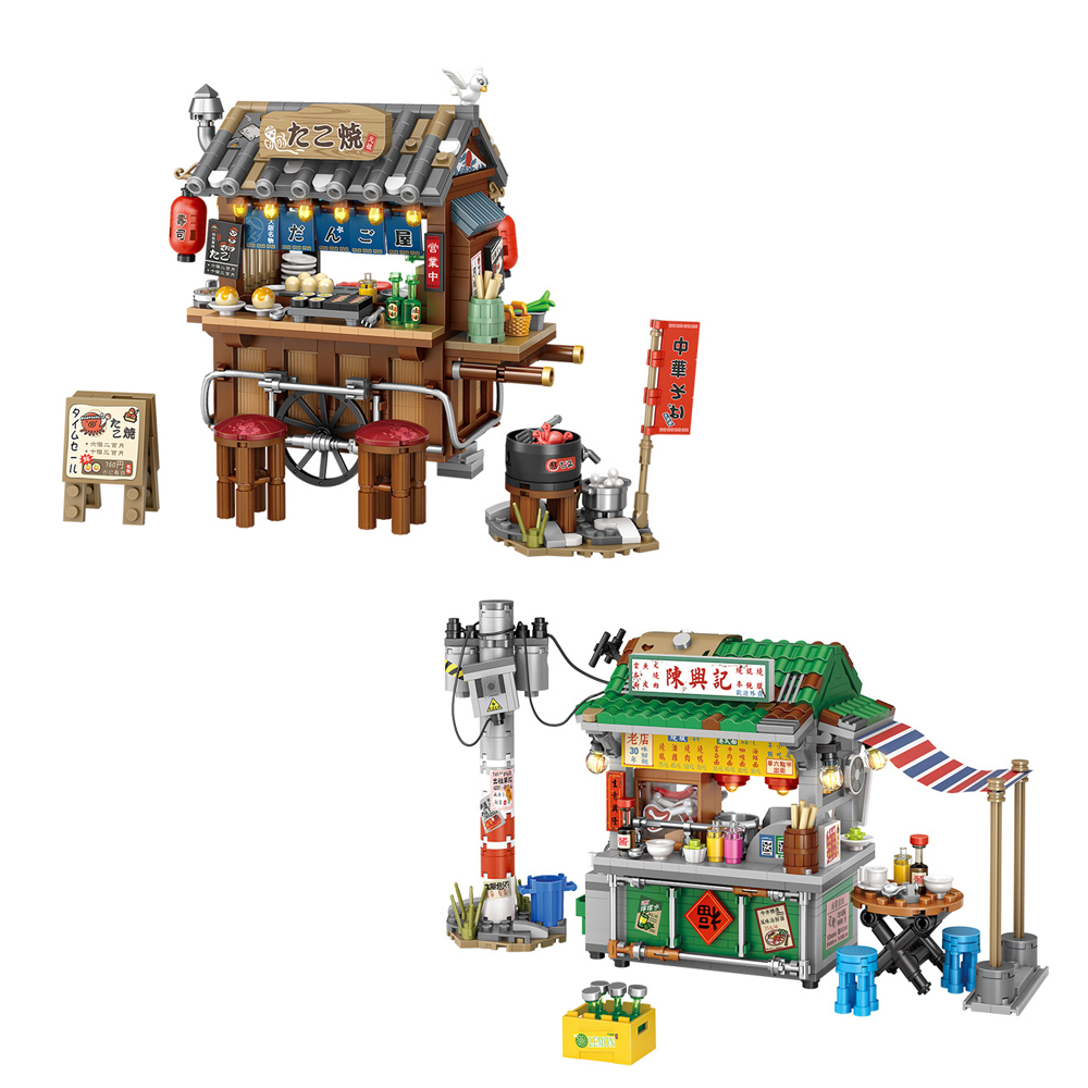 Mini blocs de construction Str - Food City Snacks avis et prix