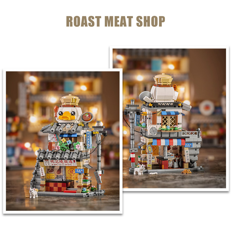Ville HongKong rétro cour de n - Food City Snacks avis et prix