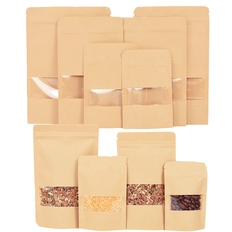 Sacs en papier Kraft à fermetu - Food Z avis et prix