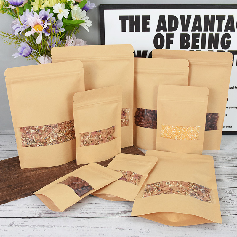 Sacs en papier Kraft à fermetu - Food Z avis et prix