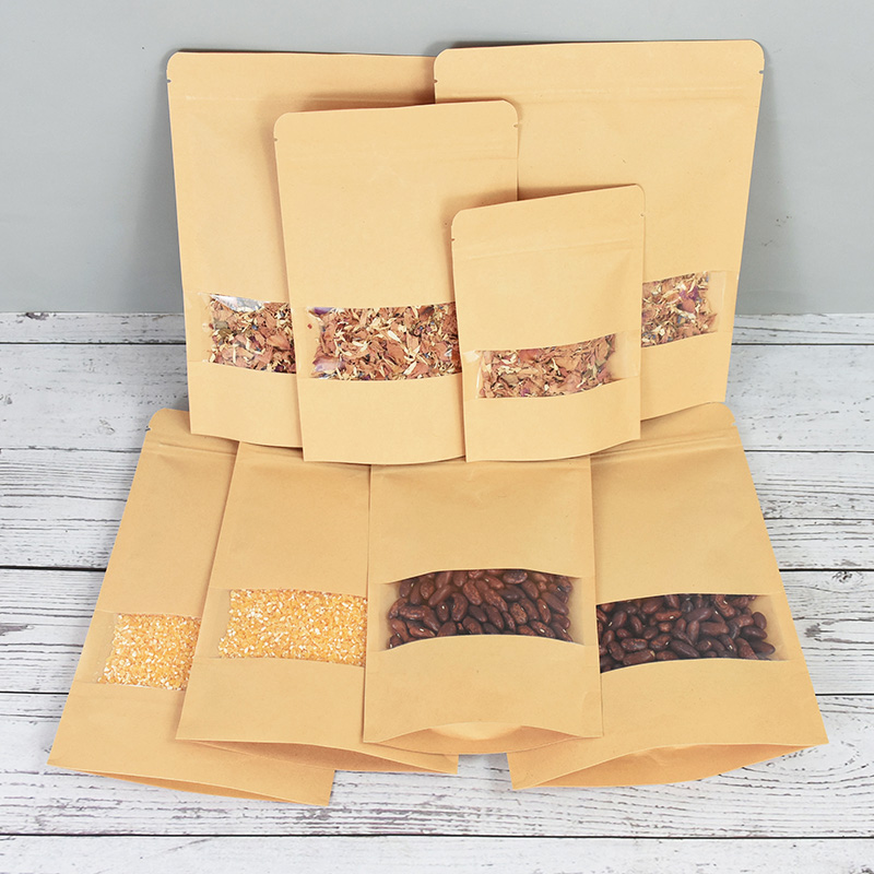 Sacs en papier Kraft à fermetu - Food Z avis et prix