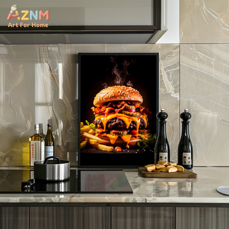 Affiche sur toile AZNM sur le  - Food Platter Snacks avis et prix