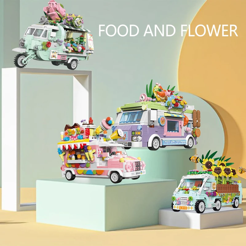 Mini blocs de construction de  - Food City Snacks avis et prix