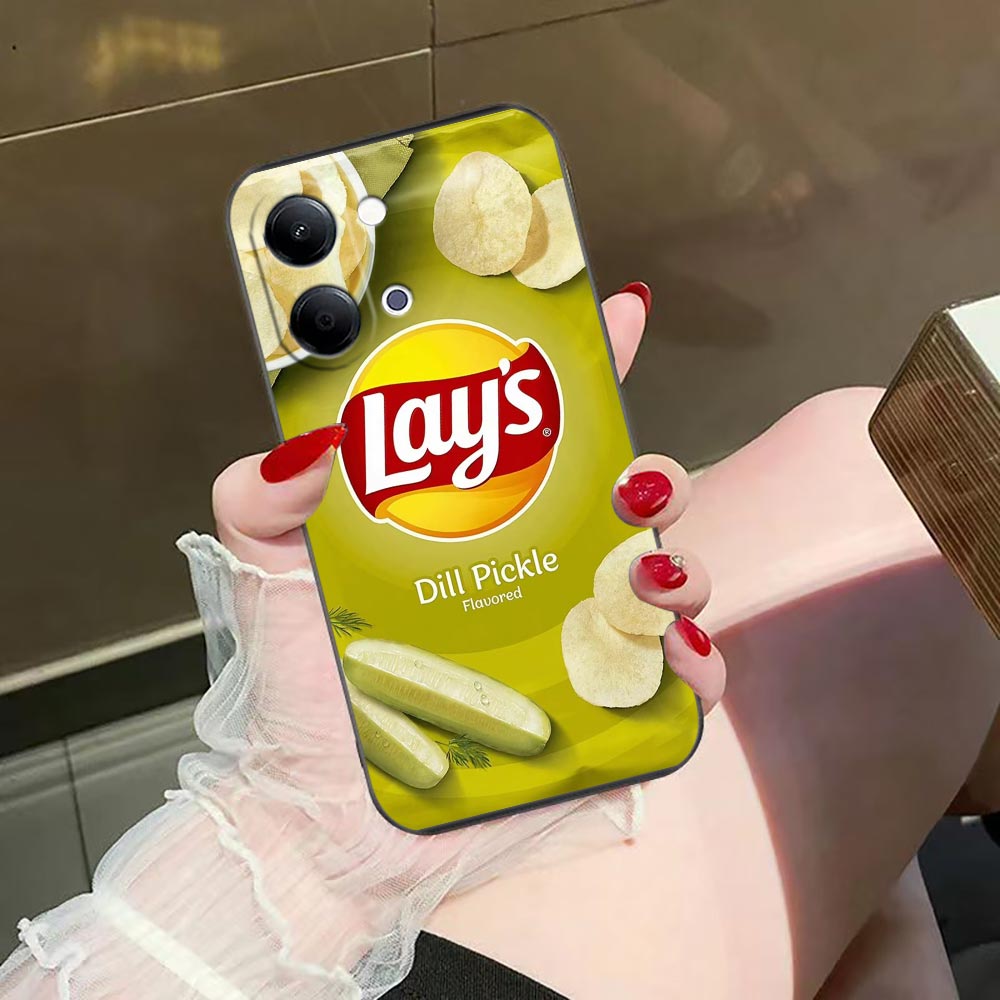 Coque de téléphone pour VIVO Y - Food Snacks Quotes avis et prix