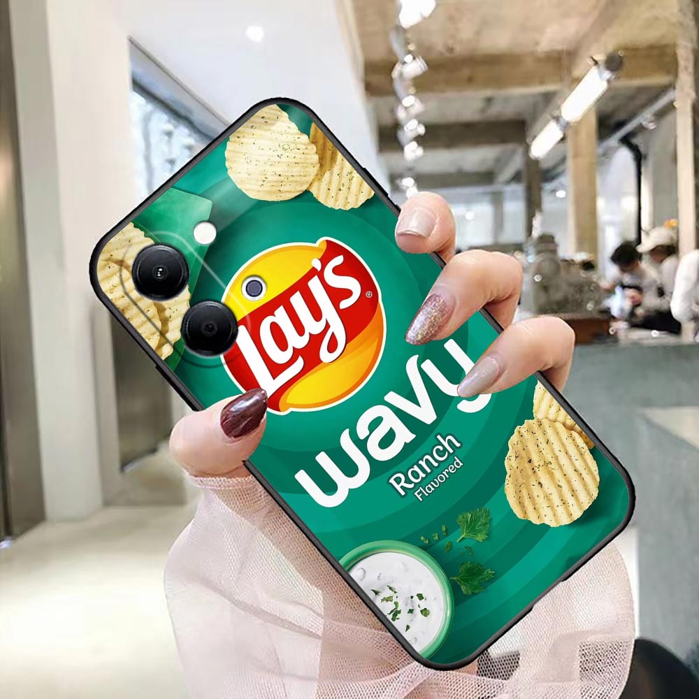 Coque de téléphone pour VIVO Y - Food Snacks Quotes avis et prix