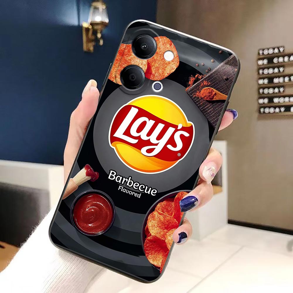 Coque de téléphone pour VIVO Y - Food Snacks Quotes avis et prix