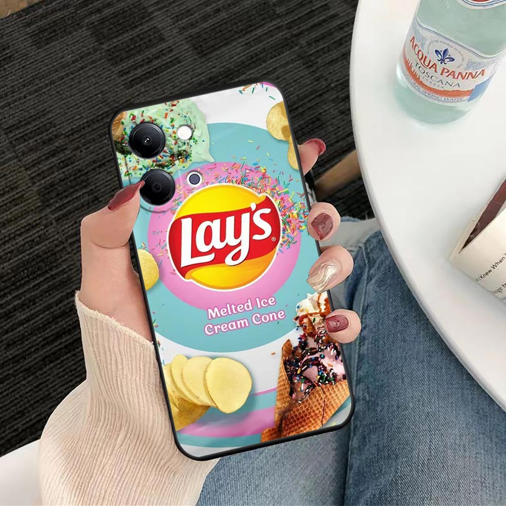 Coque de téléphone pour VIVO Y - Food Snacks Quotes avis et prix