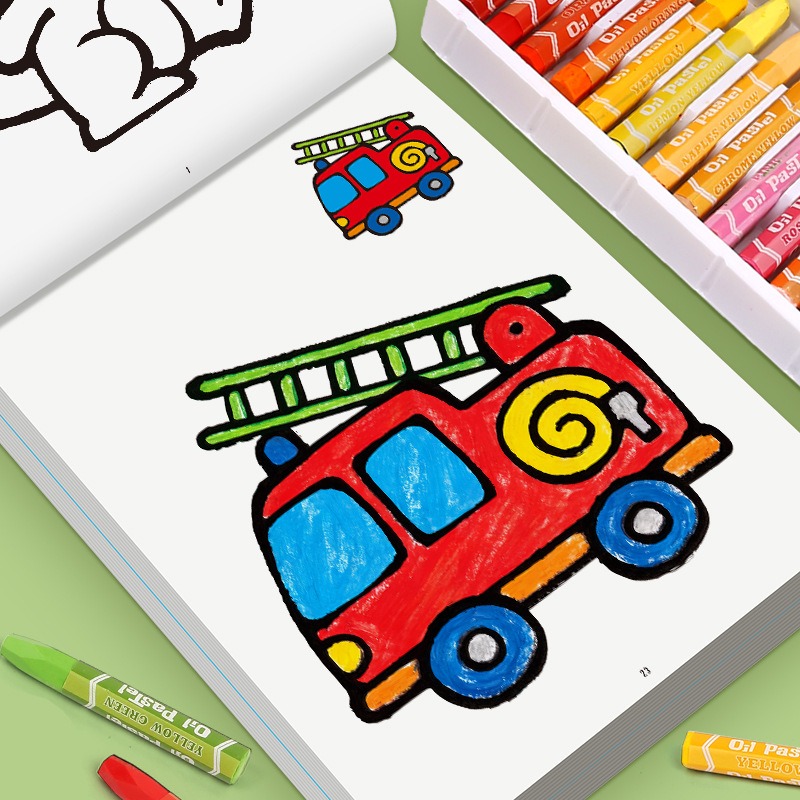 Livre de coloriage pour enfant - Food Snacks Coloring Book avis et prix