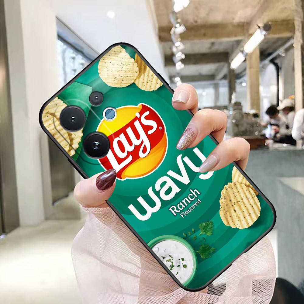 Coque de téléphone pour VIVO V - Food Snacks Quotes avis et prix